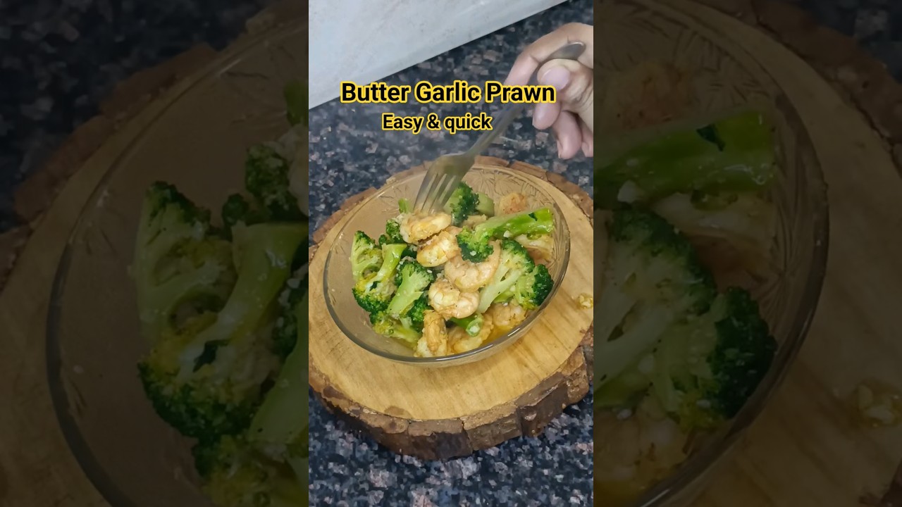 Butter Garlic Prawns 🧄🧈 | Easy & Quick Prawn Recipe 