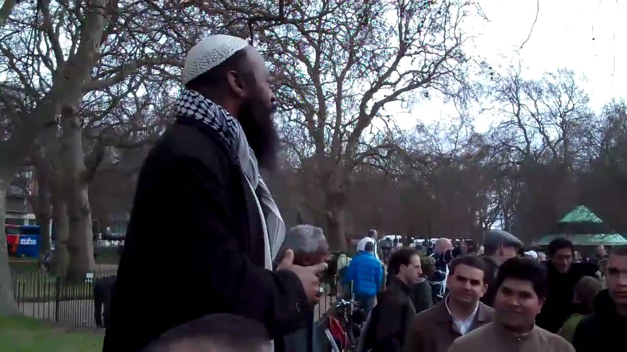 London March 2010, Hyde Park Speaker's corner