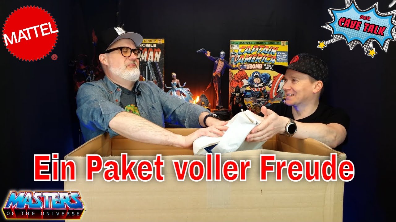 Mega Mattel Masters of the Universe Unboxing | Der Cave Talk