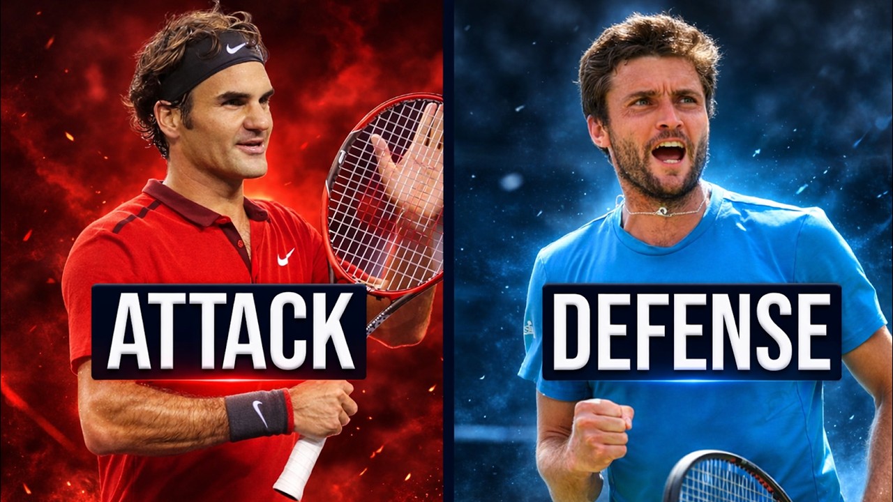 When Attack Meets Defense ● Federer vs Simon Shanghai 2014 Final