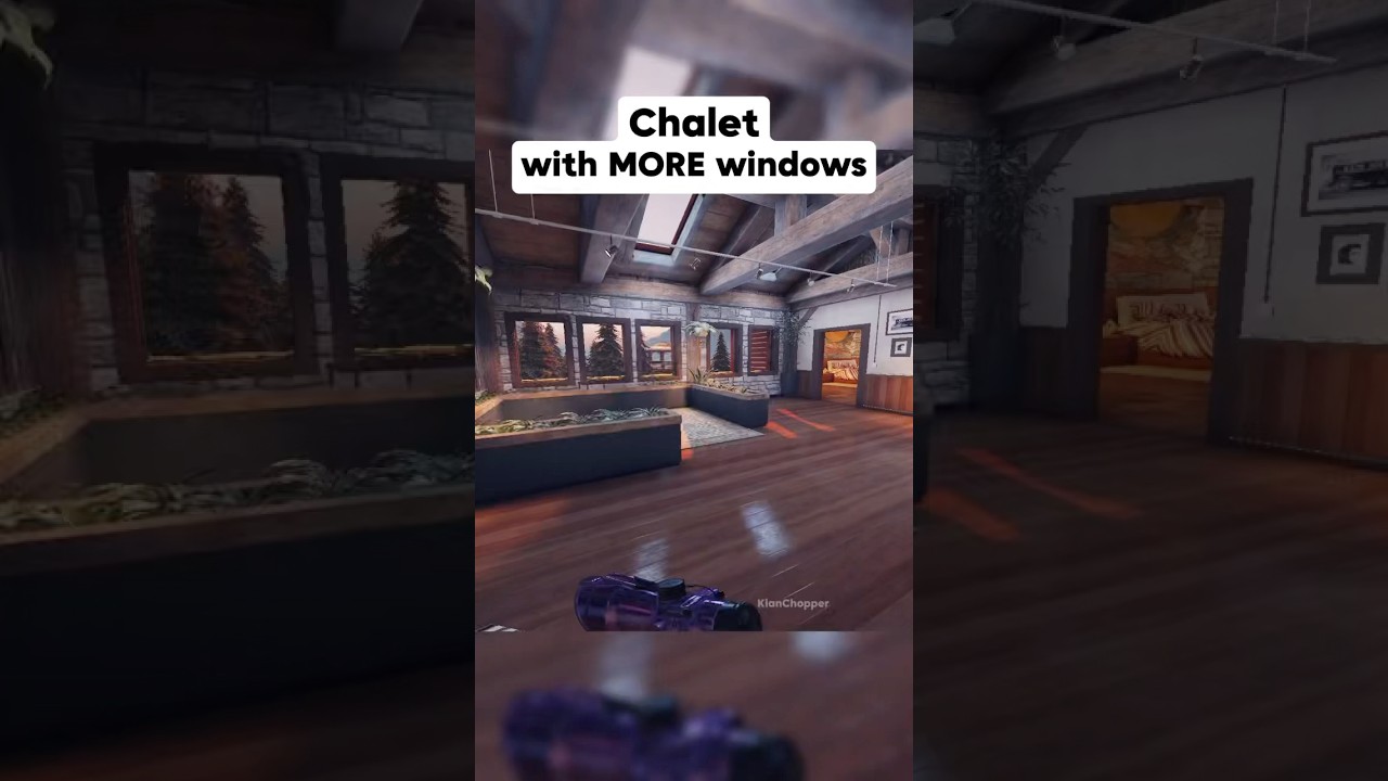 Chalet Rework MORE Windows #r6 #rainbowsixsiege #r6siege