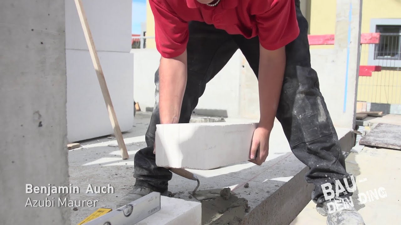 Bau - Dein Ding - Maurer/in (m/w/d)