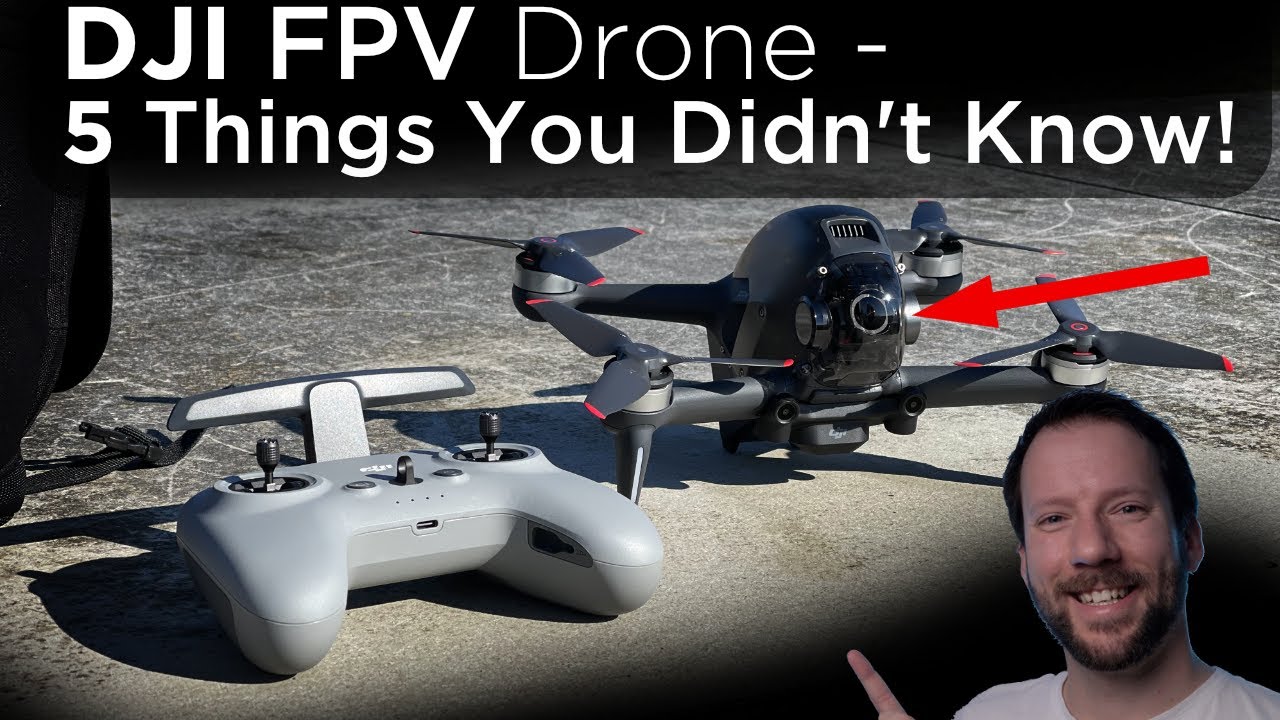 Дрон DJI FPV &mdash; 5 фактов, о которых вы не знали!