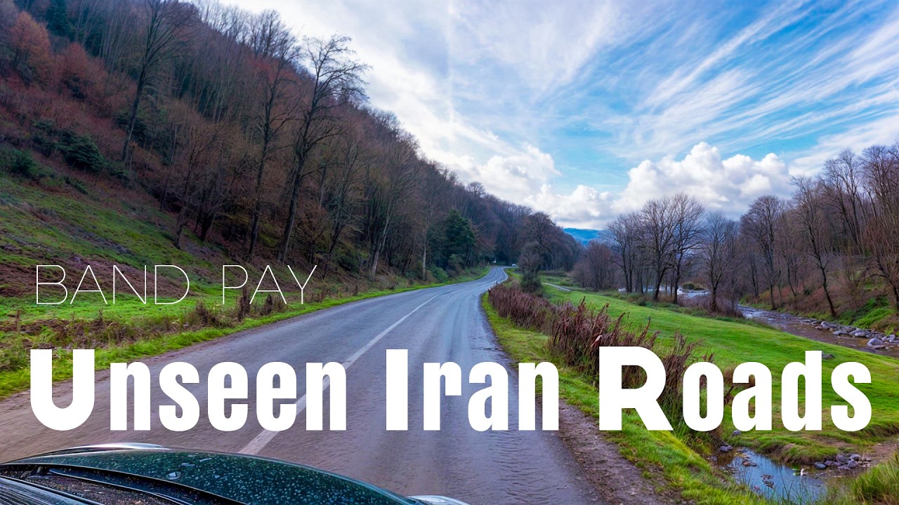 Top Scenic Drives in Iran | Stunning Bandpey Roads near Babol (4K Travel Guide)