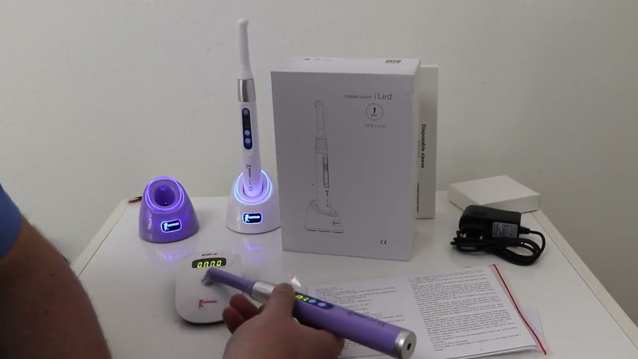 Unboxing & Using Woodpecker i Led Light Curing Unit with 1 Sec Curing Time