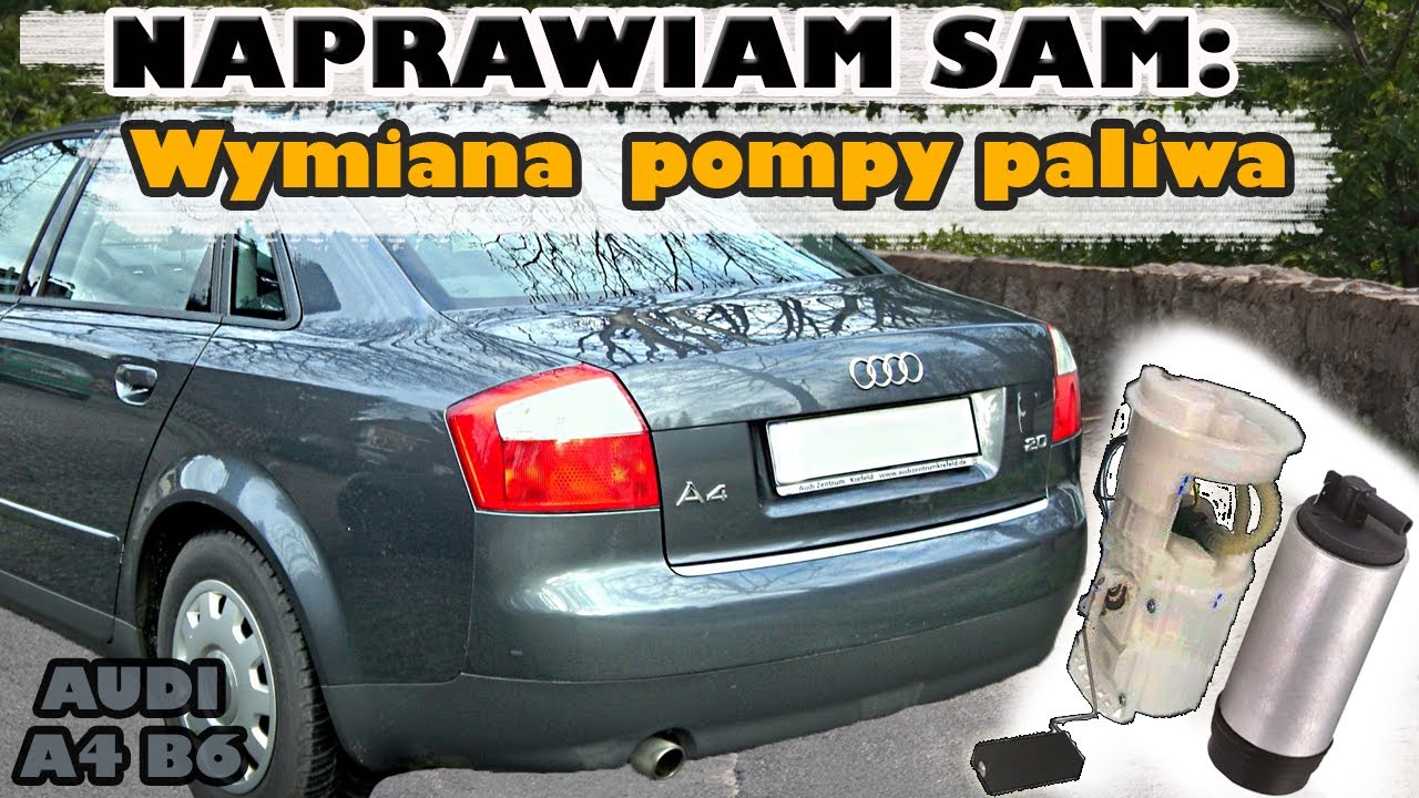 Audi A4 B6 Sedan: Wymiana wkładu pompy paliwa #audi