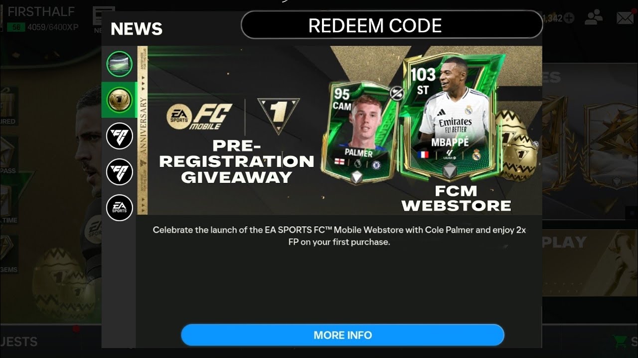 NEW REDEEM CODE, 4 EGG PLAYERS IN FC MOBILE 25! EAFC GIVEAWAY