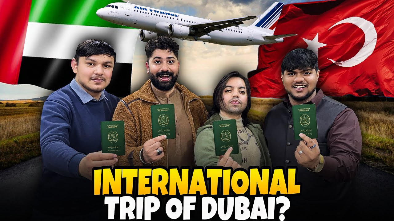 Achanak “INTERNATIONAL” Trip Plan Hogeya 😍 || Hum Kahan Jarahay Hain? ​✈️