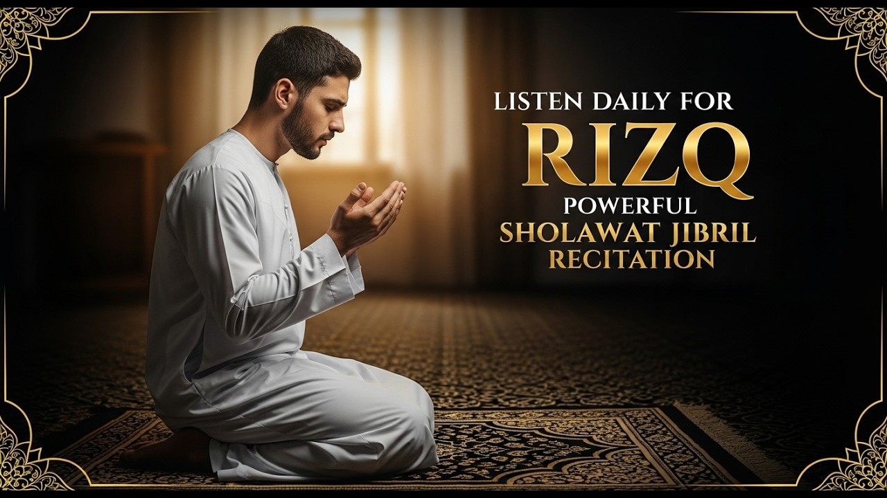 Let Your Heart Rest — Sholawat Jibril Before Bed