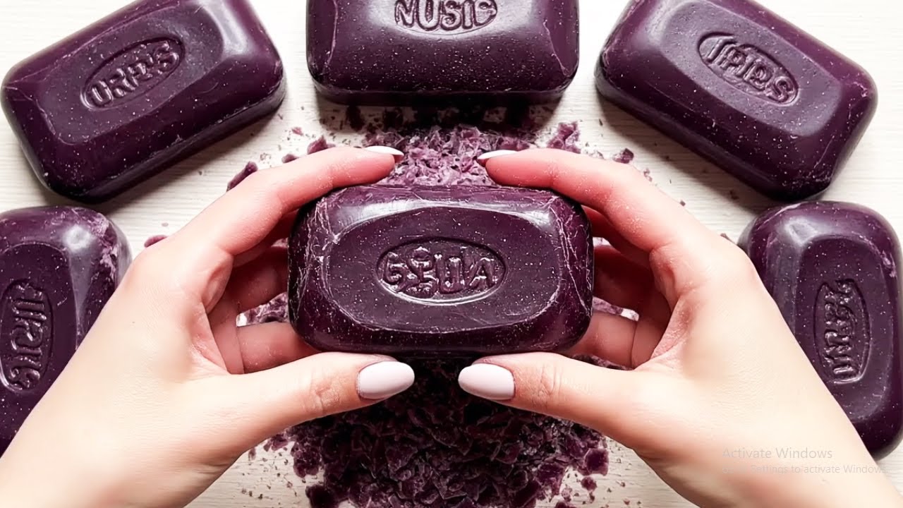 Satisfying Soap Crushing Pure Sound Experience ASMR
