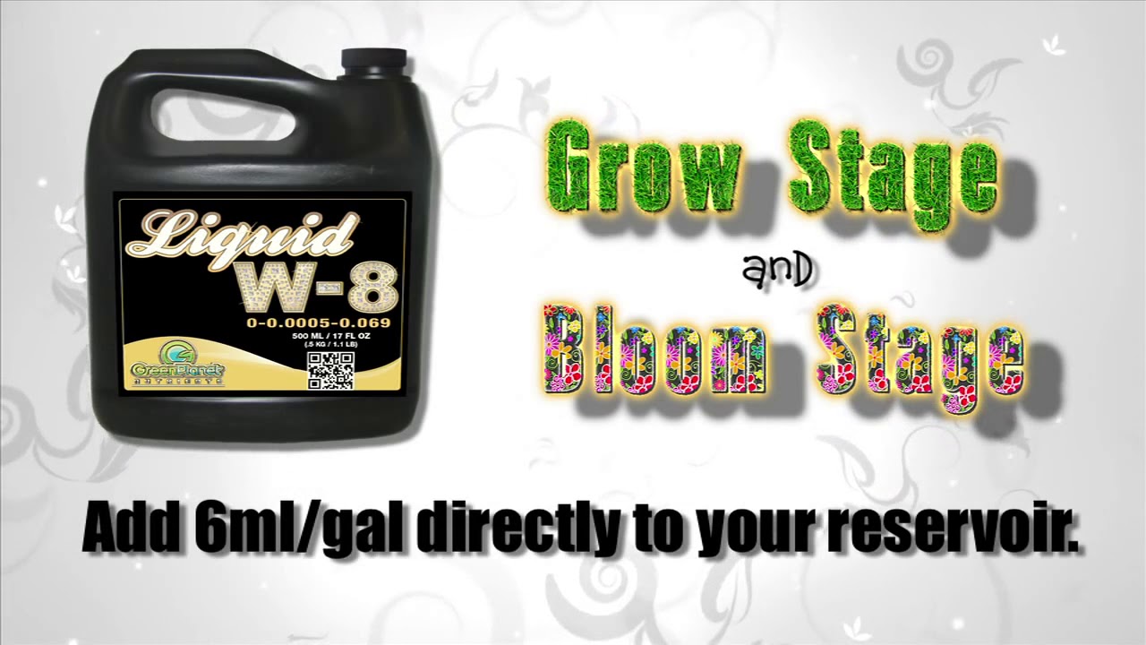 Liquid W 8   A Green Planet Product Overview mov