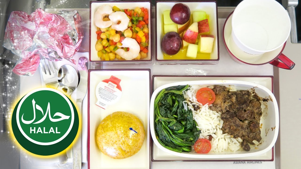 ХАЛЯЛЬНАЯ ЕДА В САМОЛЕТЕ на Asiana Airlines ► Из Кореи на Филиппины