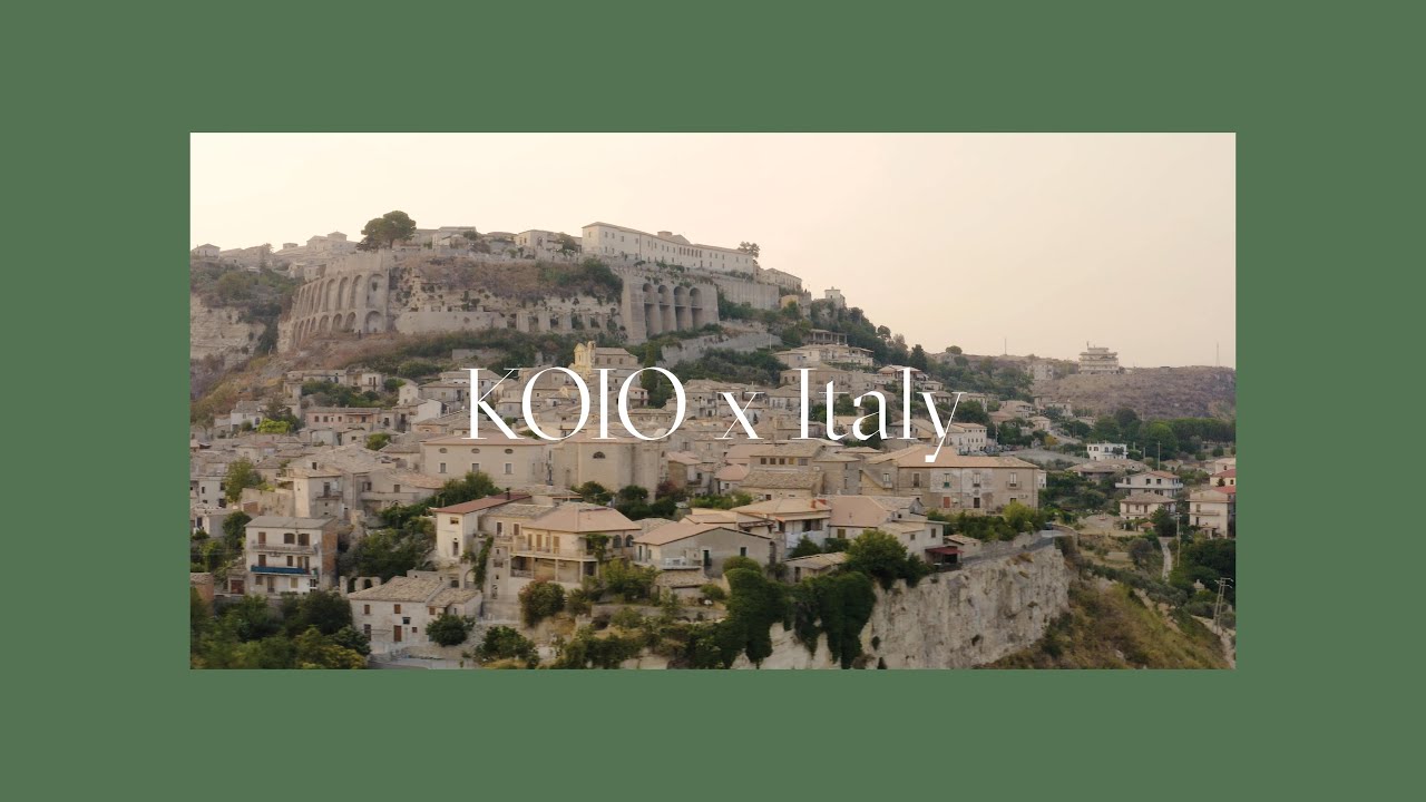KOIO x ITALY EP 01 &mdash; WHY ITALY?