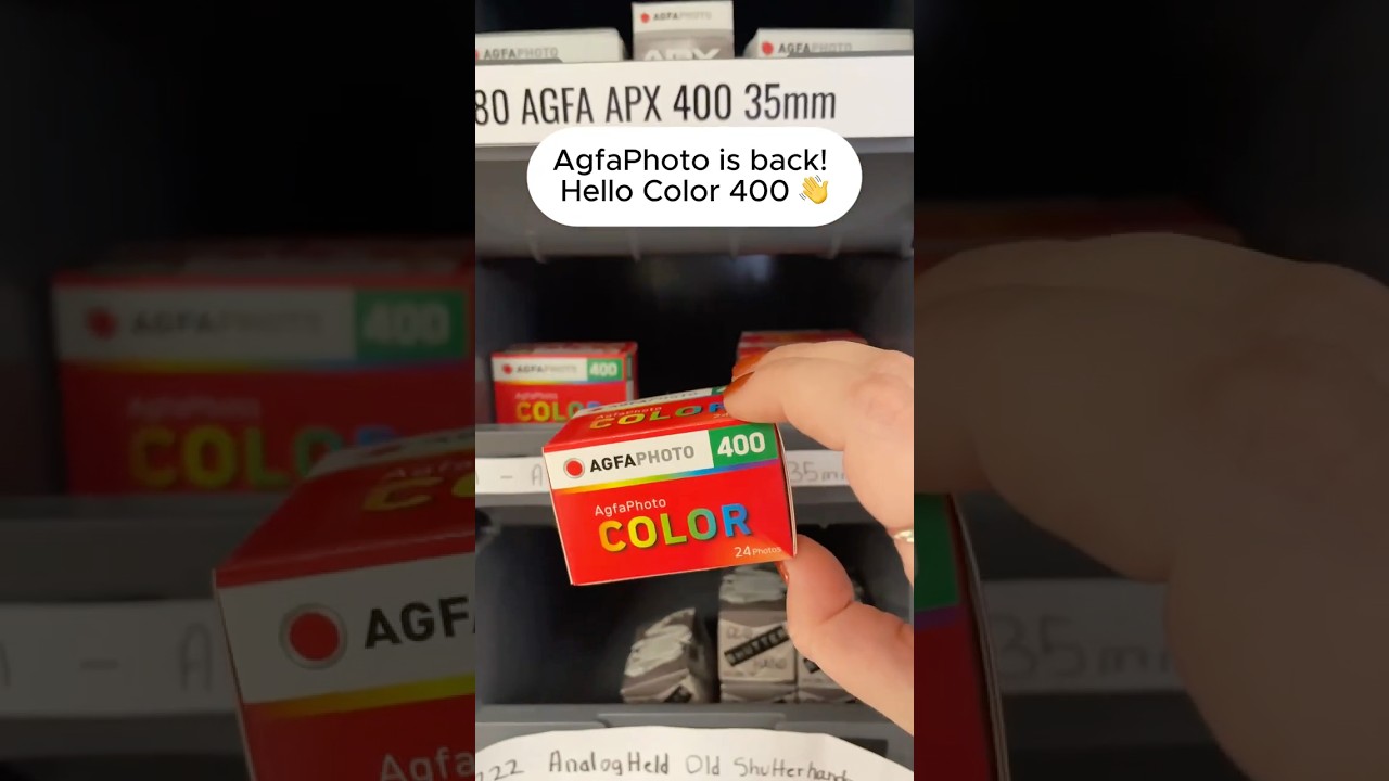 Now in Stock: @agfaphotoeurope Color 400! 🎞️ #AgfaPhoto #35mmFilm #FilmPhotography