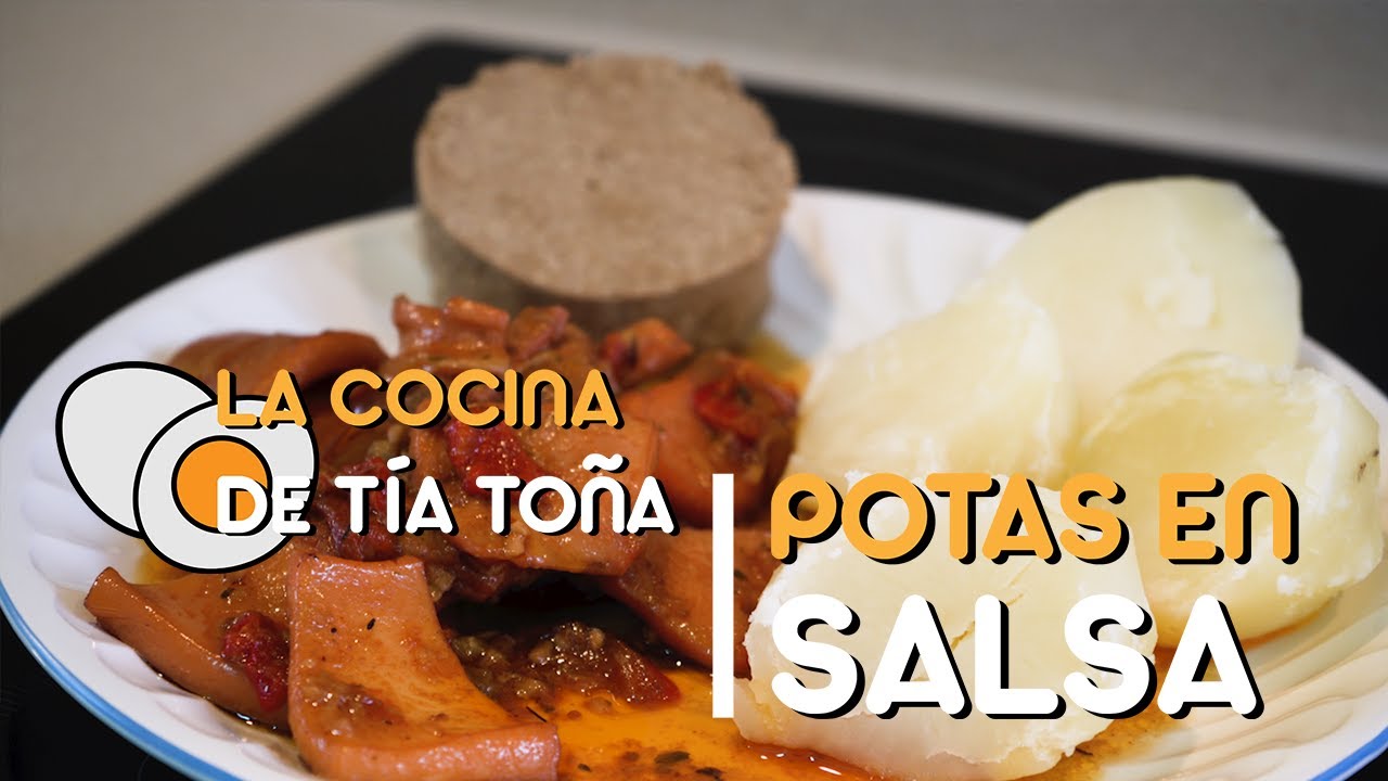 【CALAMARES】POTAS EN SALSA. La Cocina de Tía Toña