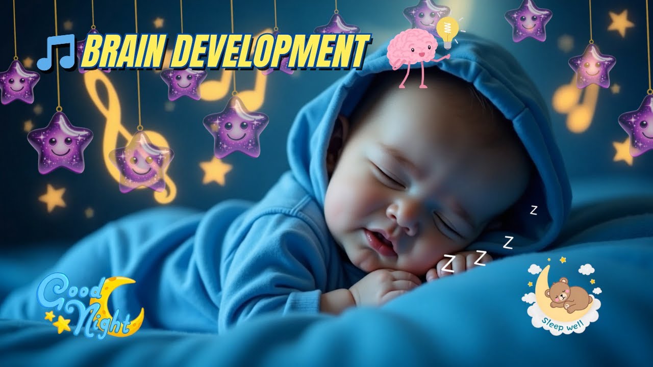 Baby Sleeps Instantly with Brahms | Piano Lullaby for Smart Babies 💤🧠🎶