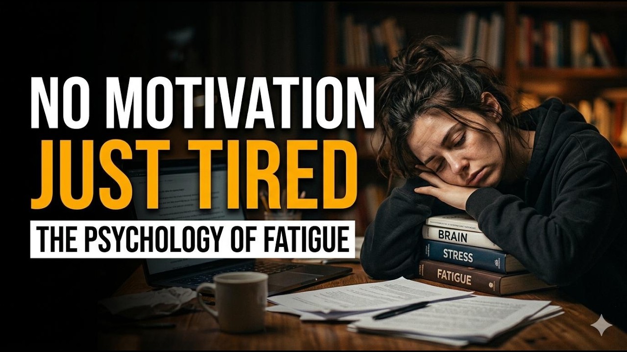 Вы здоровы, так почему же вы постоянно устаёте? (Скрытая ловушка мозга)