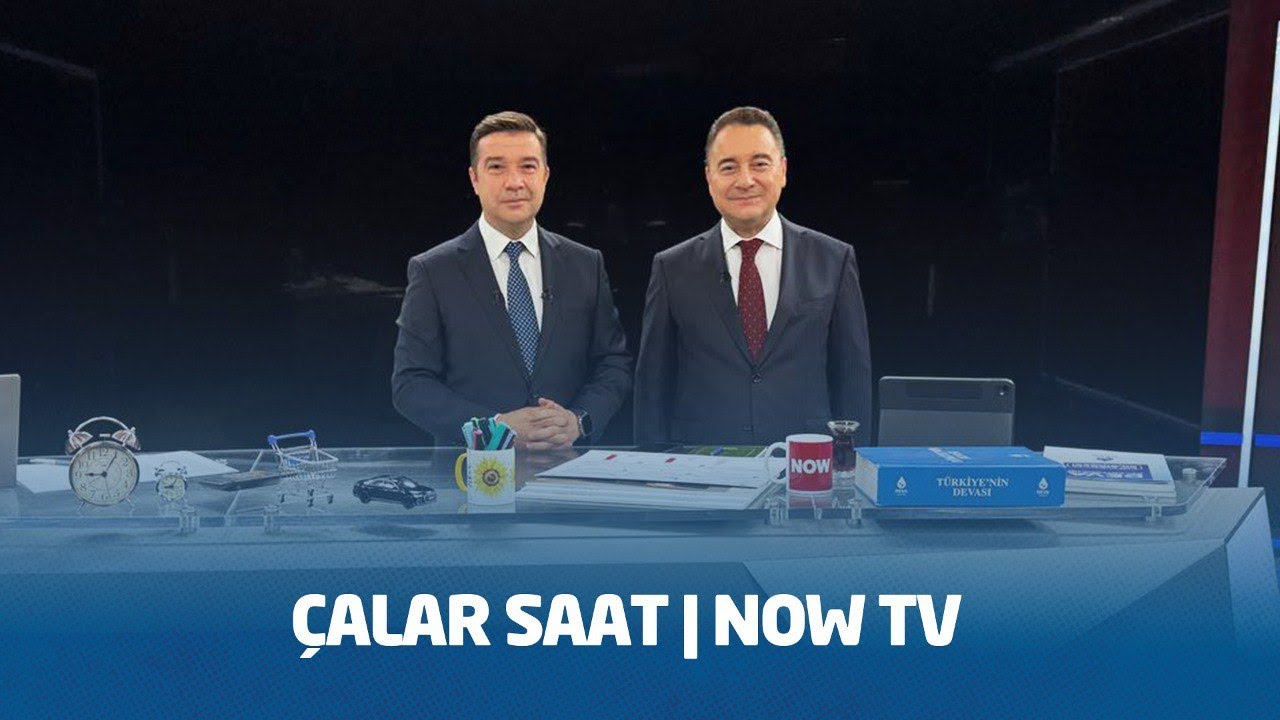 NOW TV'de &Ccedil;alar Saat programına konuk oluyorum