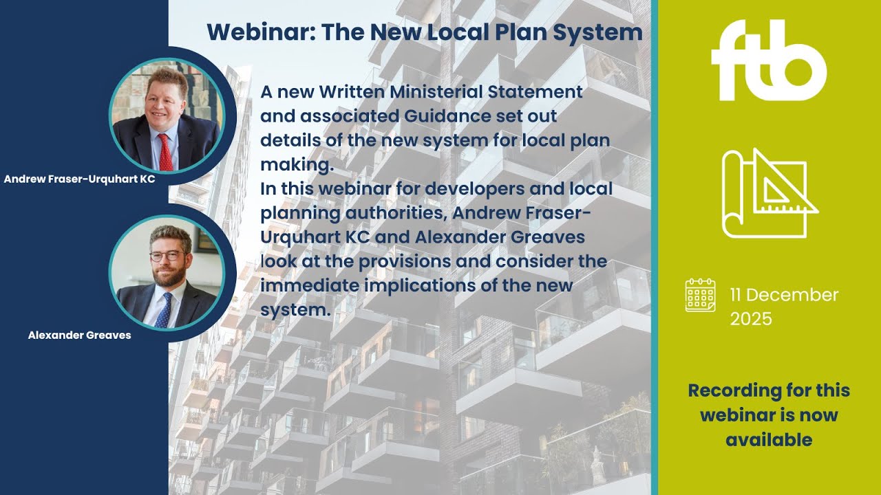 The New Local Plan System