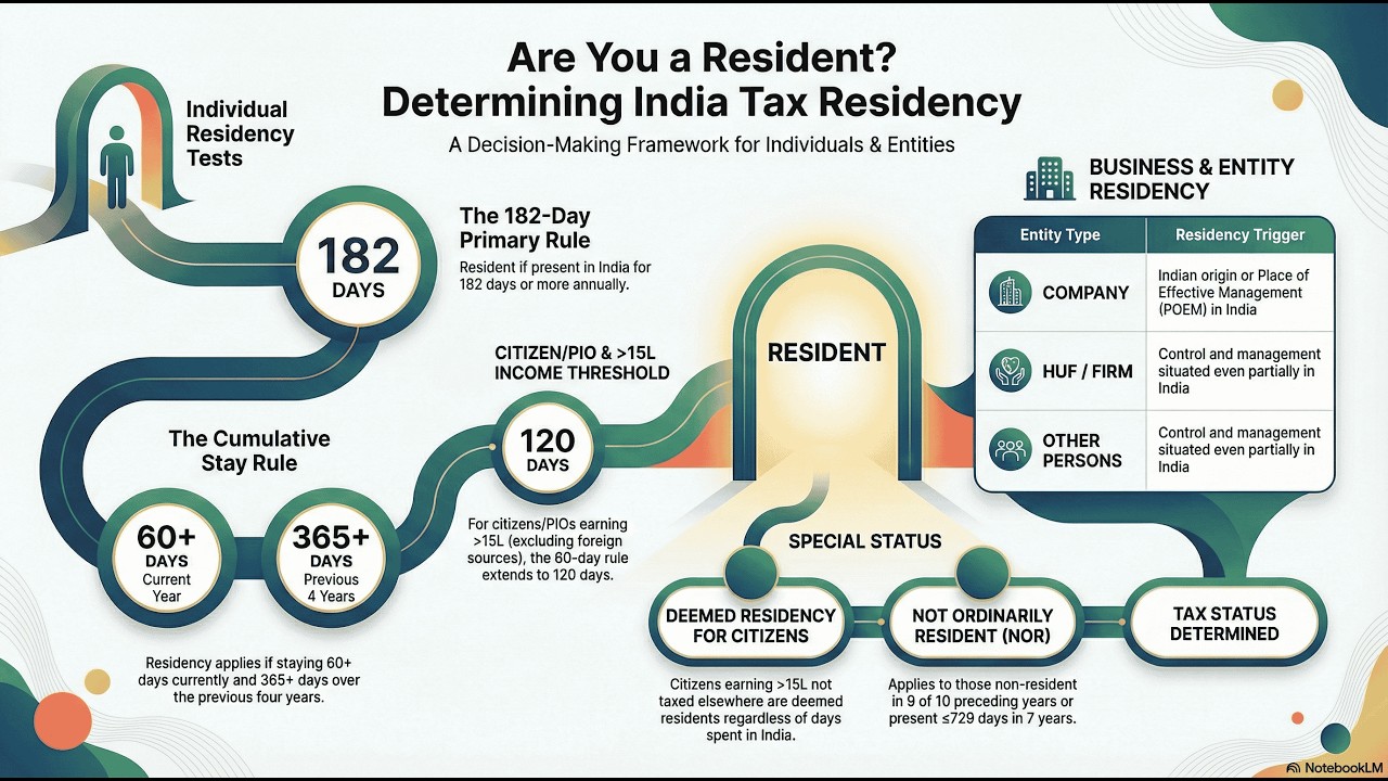 India s Tax Residency Rules