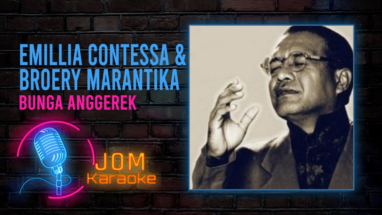 Emillia Contessa & Broery Marantika - Bunga Anggerek (Official Karaoke Video)