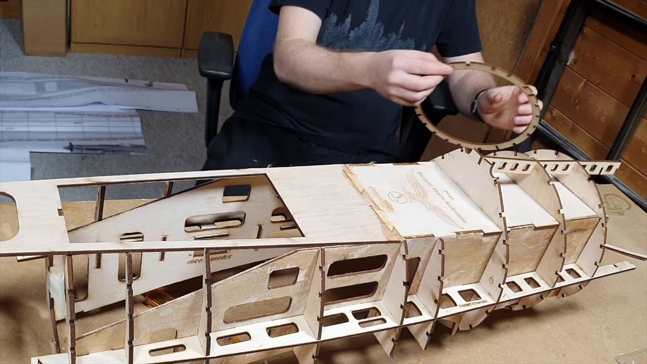 FW-190 D9 1/5 scale build 3