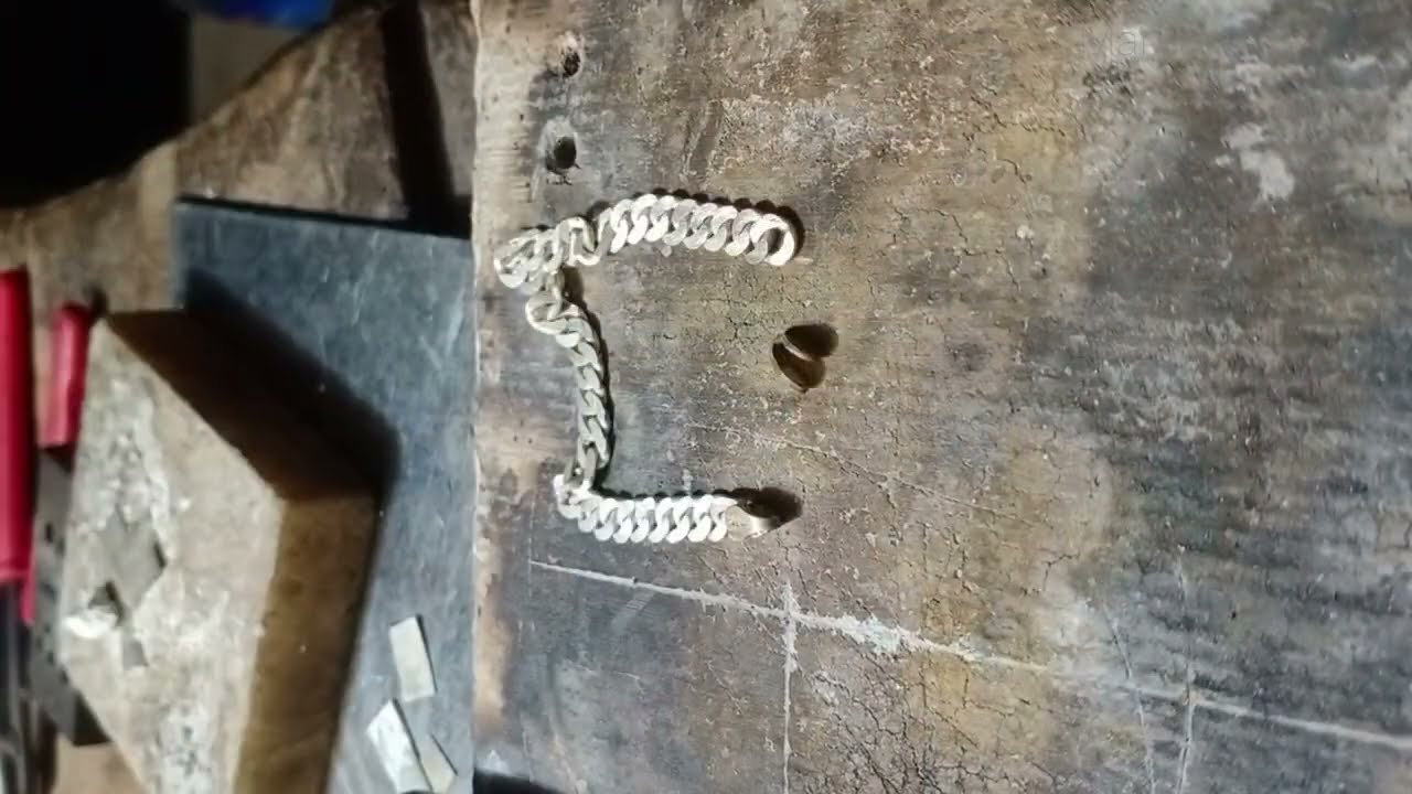 Curb bracelets made for baby boys' hands