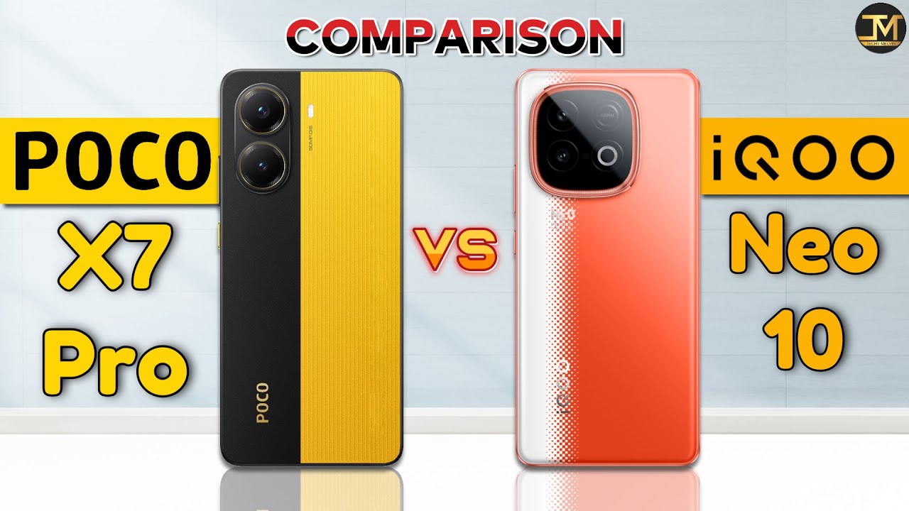 iQOO Neo 10 vs POCO X7 Pro : Which Phone is Best❓🤨
