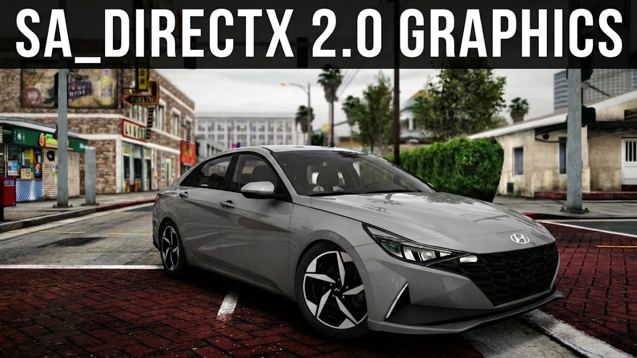 Hyundai Elantra 2021 (SA lights) [PC and mobile] GTA SA