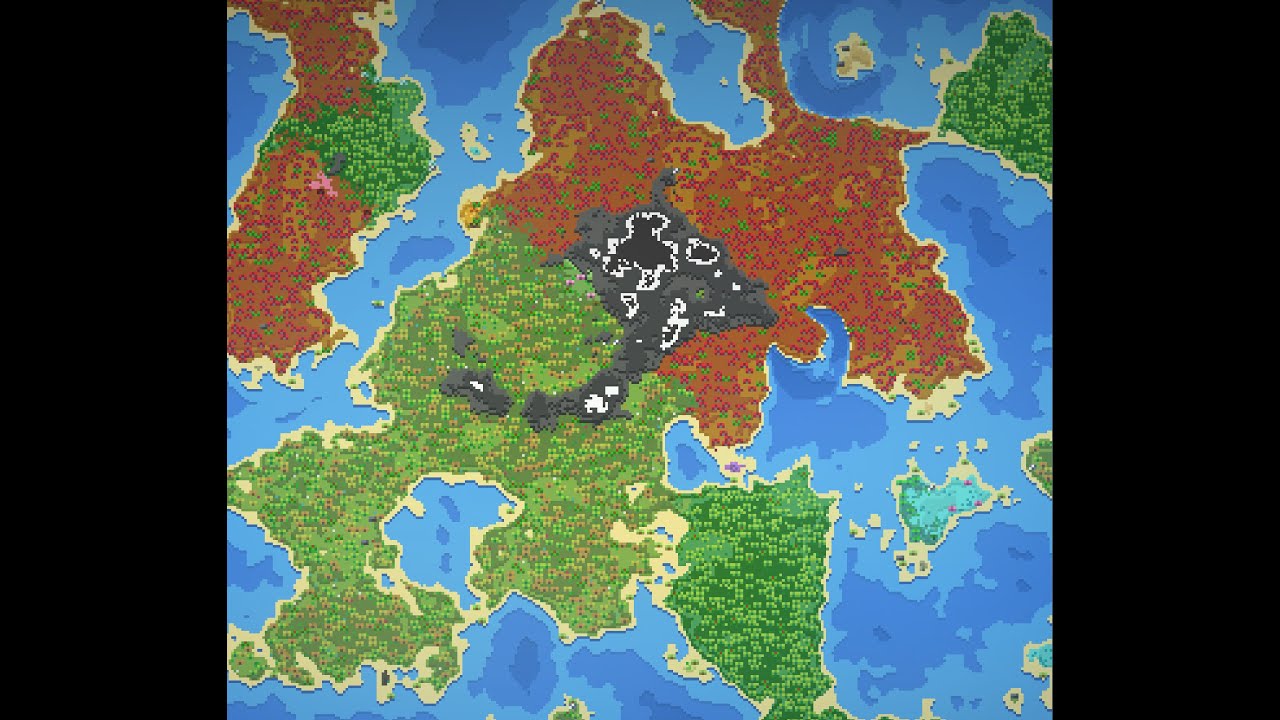 WorldBox Letting nature run its course