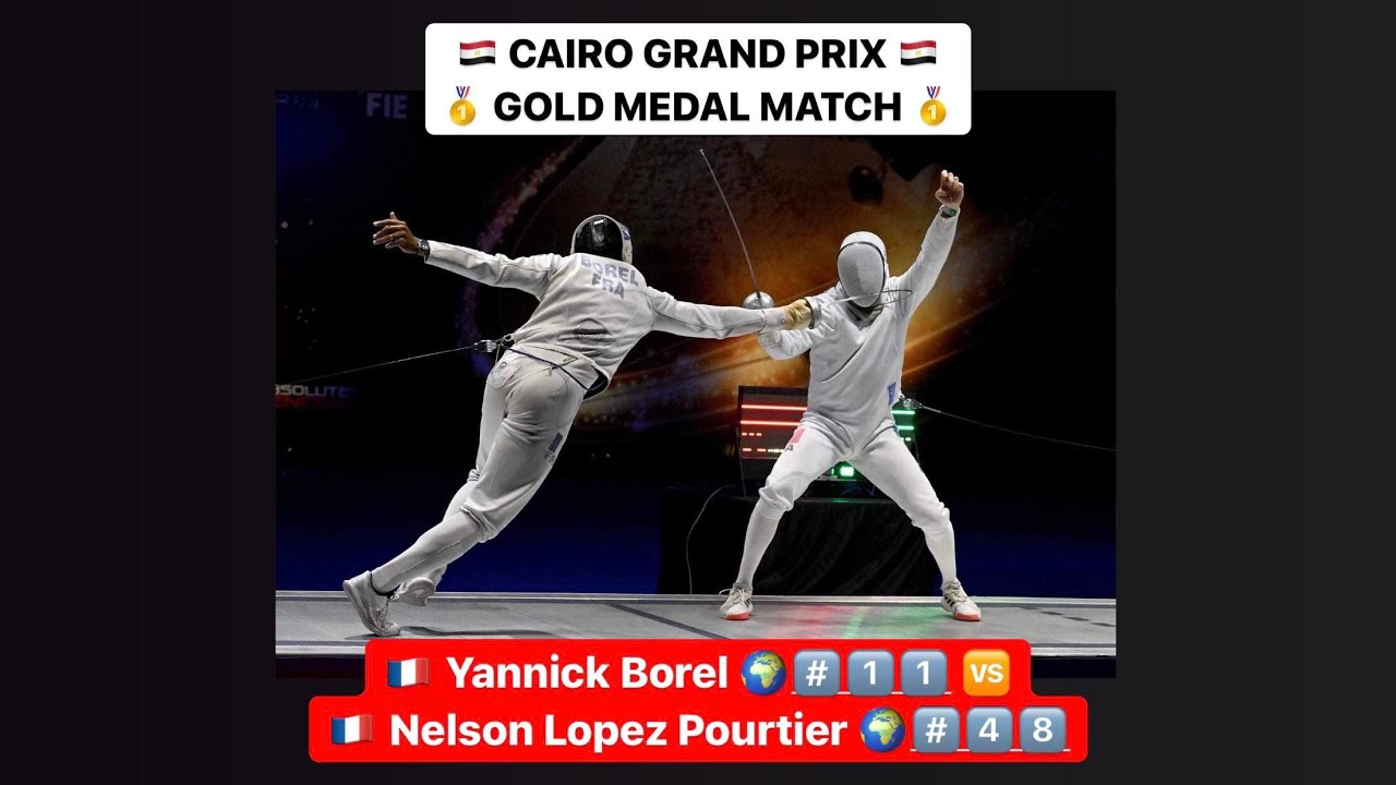 Cairo Grand Prix 2022 SME - GOLD - Borel FRA v Lopez Pourtier FRA