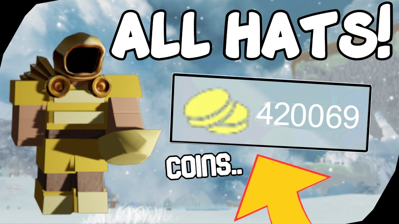 ALL HATS! | GETTING 420,069 COINS | BOOGA BOOGA