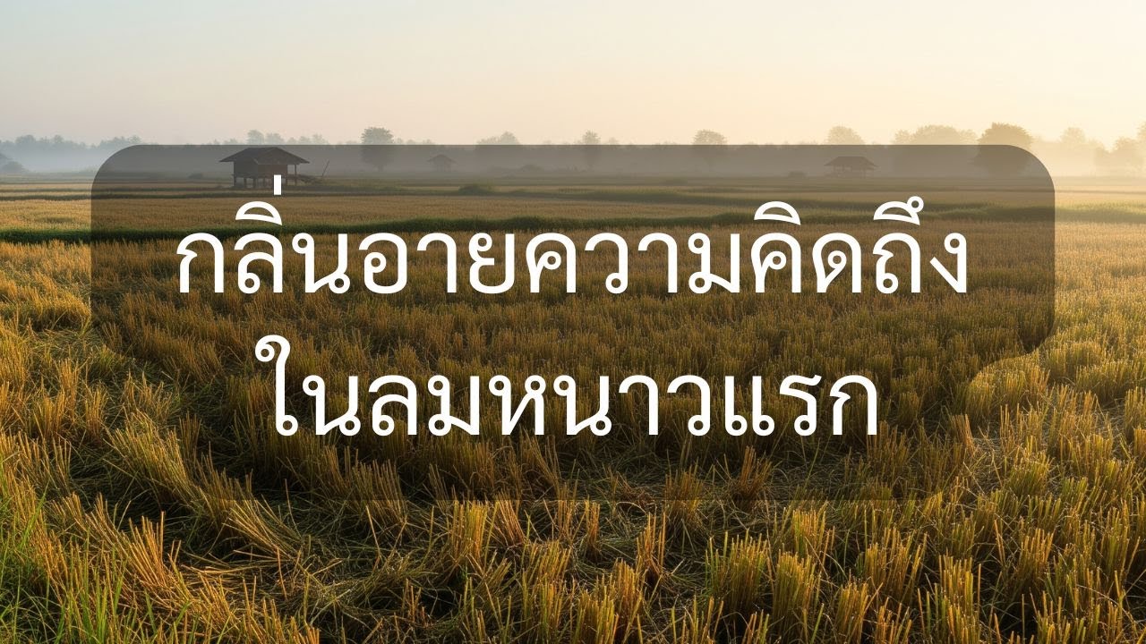 3 ชั่วโมง | เพลงบรรเลงลมหนาวกลางทุ่งนา | ดนตรีคิดถึงบ้าน บรรยากาศบ้านนอก