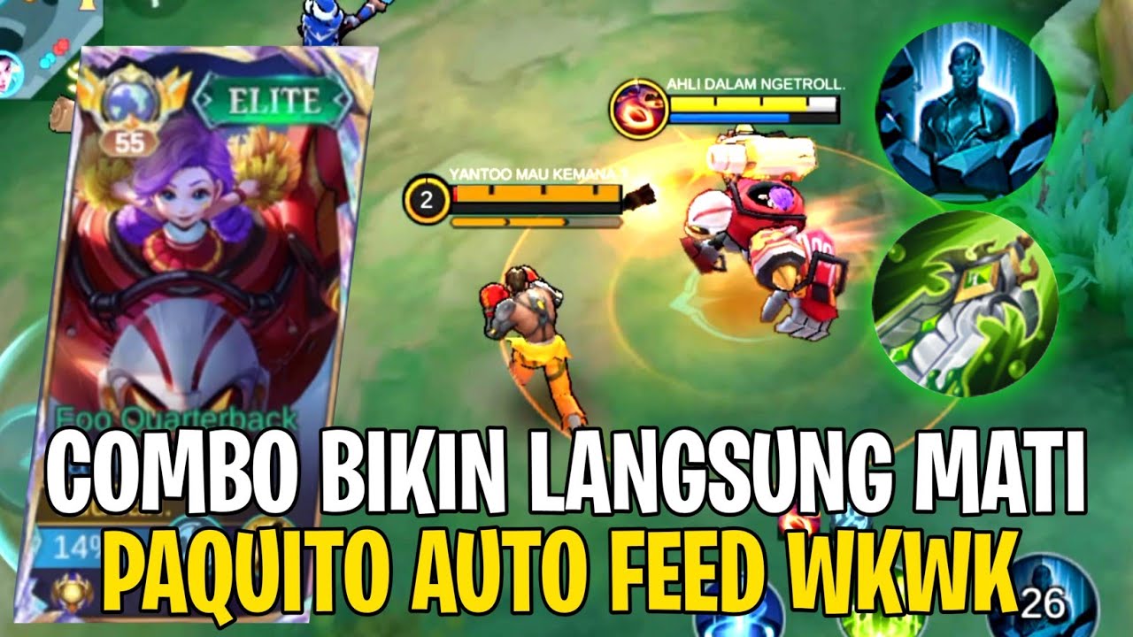 Combo Jawhead + Item Jawhead Tersakit Terlalu IZI Kill - Top Global Jawhead - Mlbb