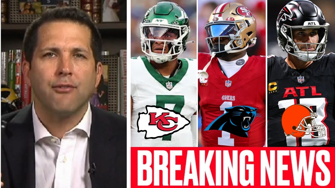 Adam Schefter LATEST on NFL trade: Justin Fields join Chiefs; Cousins to Browns? Samuel to Panthers?