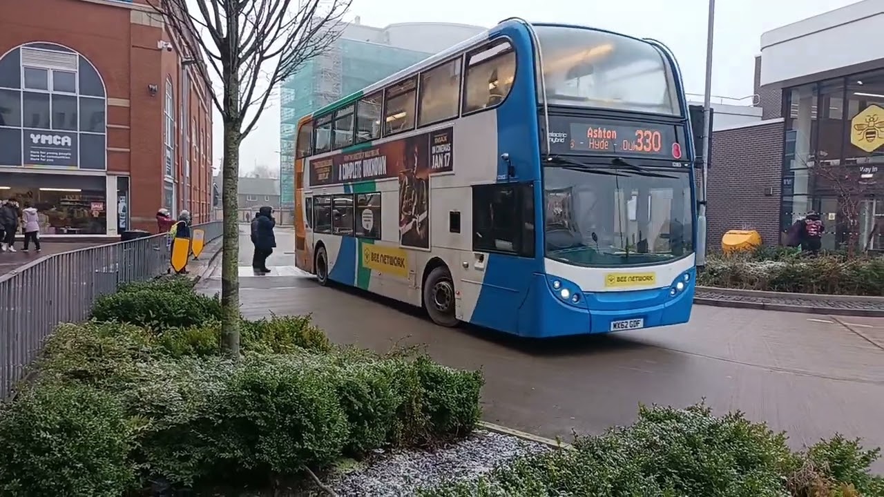 Buses At Ashton-under-lyne Interchange