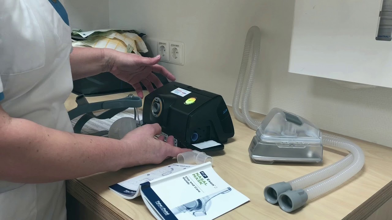 Het CPAP-masker schoonmaken