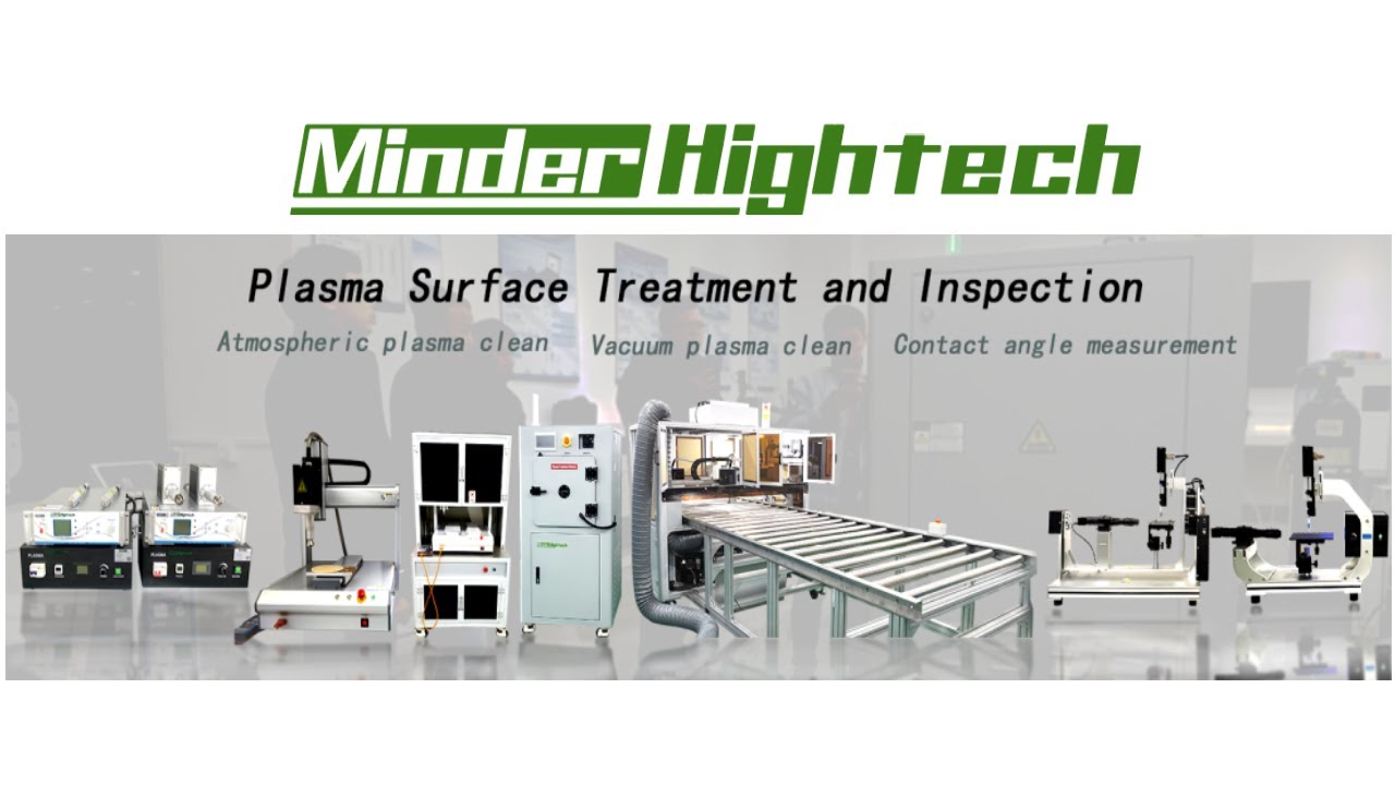 minderhightech floor type plasma surface treatment machine