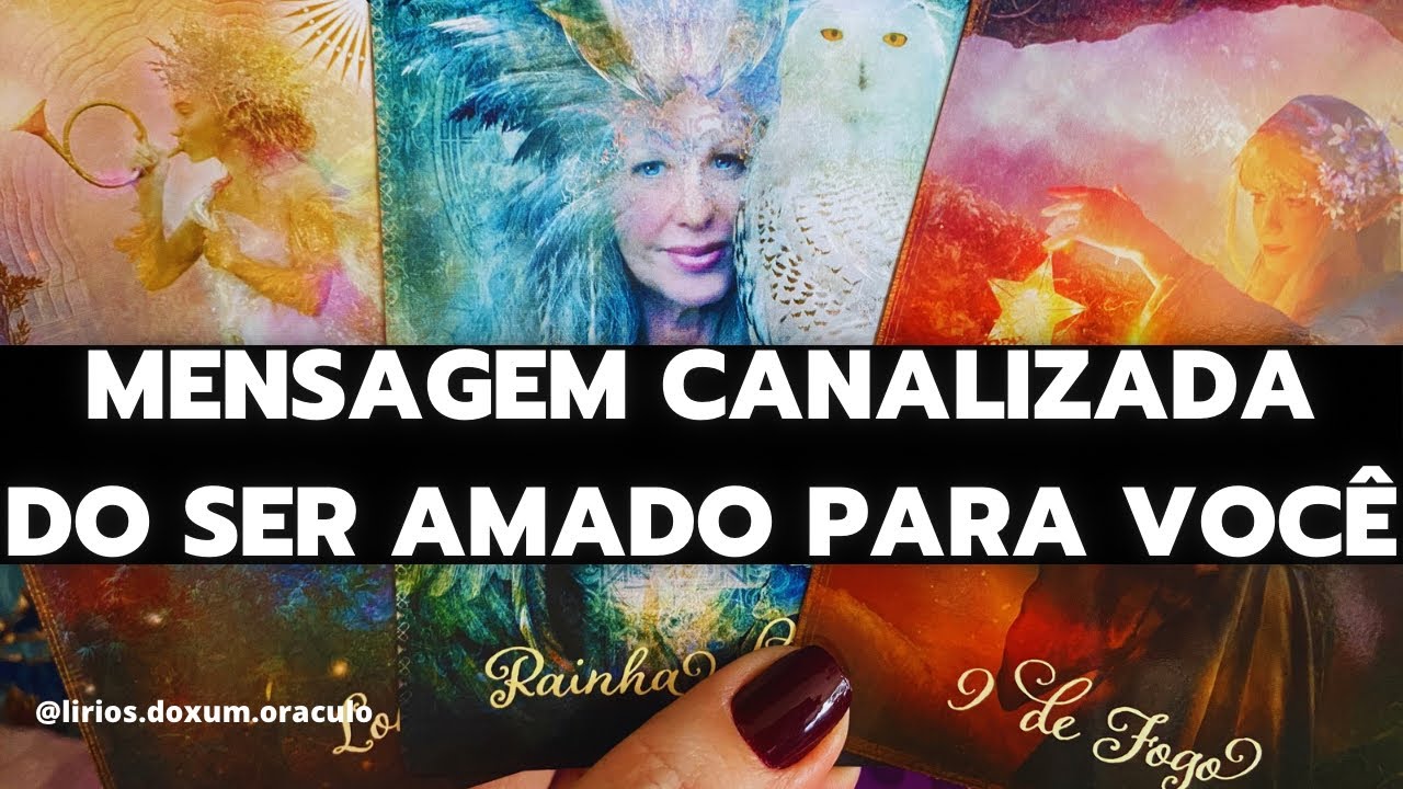 MENSAGEM CANALIZADA do SER AMADO para VOCÊ Tarot 🫵💌✨LEITURA MEDIÚNICA