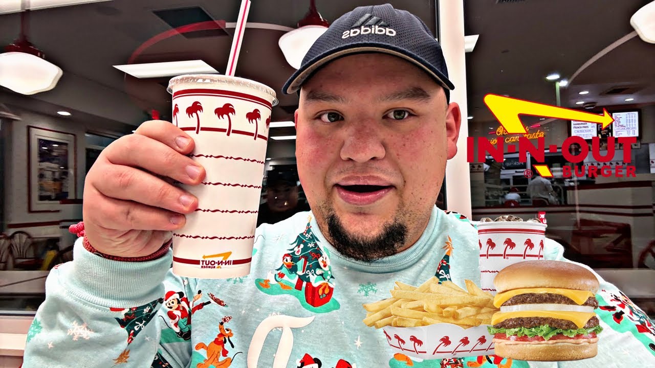 IN - N - OUT BURGER 🍔 WITH BGA @BigGuyAppetite 