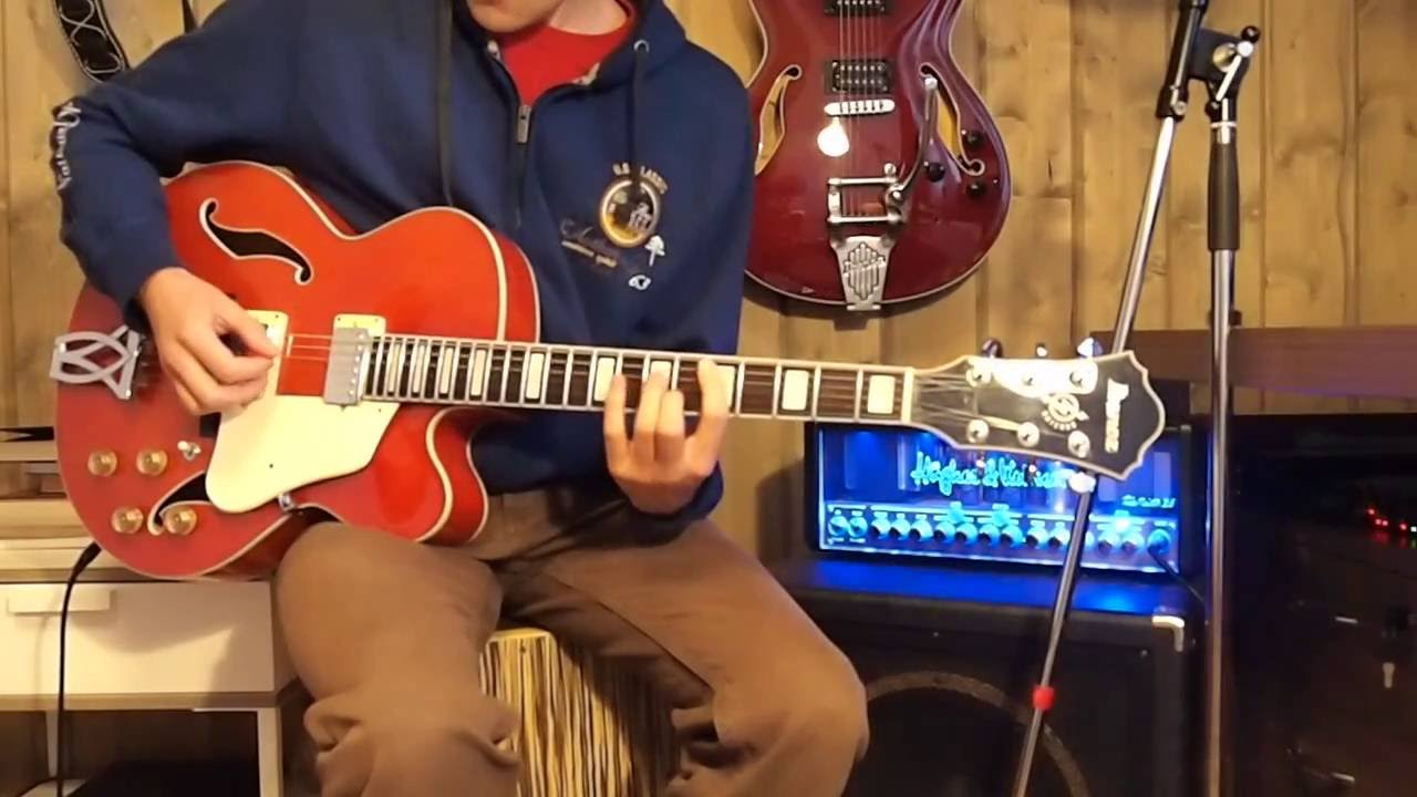 Ibanez Artcore AF75D hollowbody Demo Review
