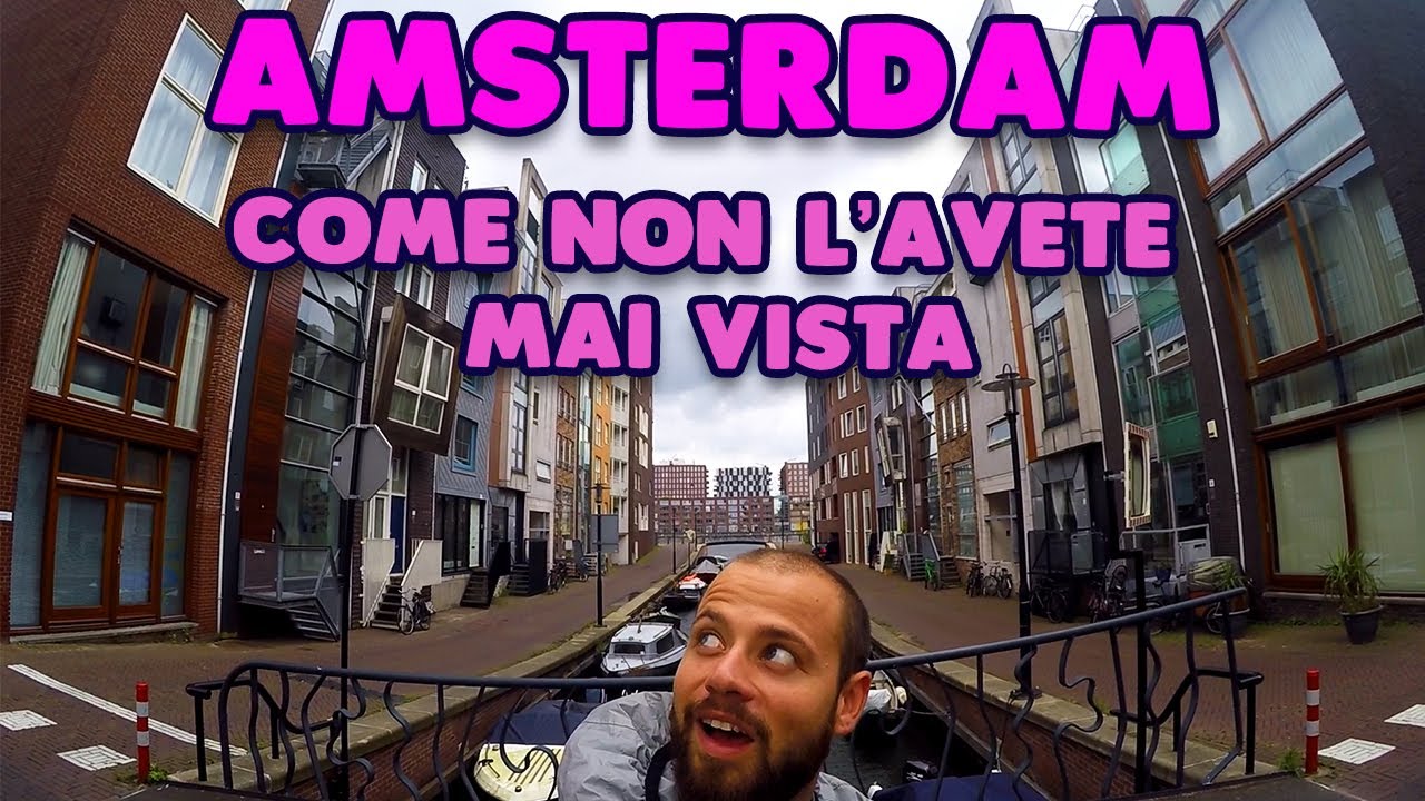 🇳🇱 AMSTERDAM COME NON L'AVETE MAI VISTA 🇳🇱 Zeeburg e Eastern Docklands