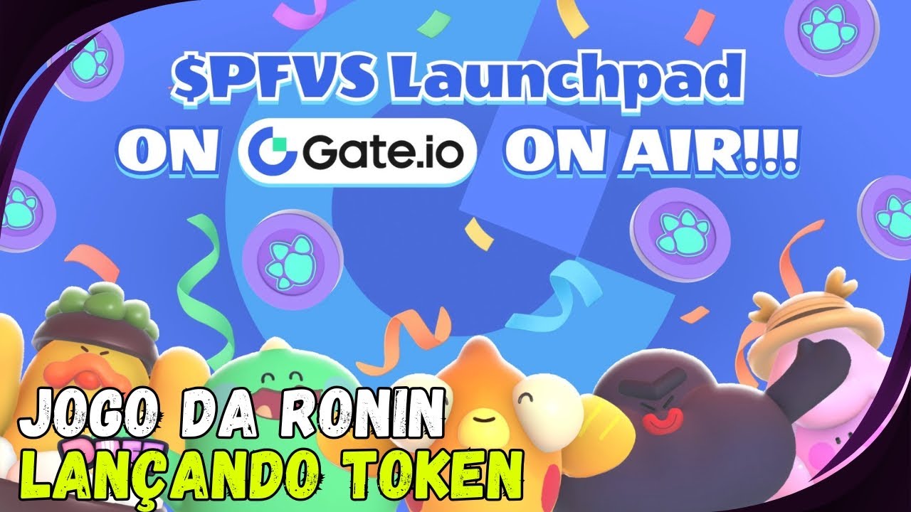 NOVO TOKEN DE JOGO SENDO LAN&Ccedil;ADO #PFVS