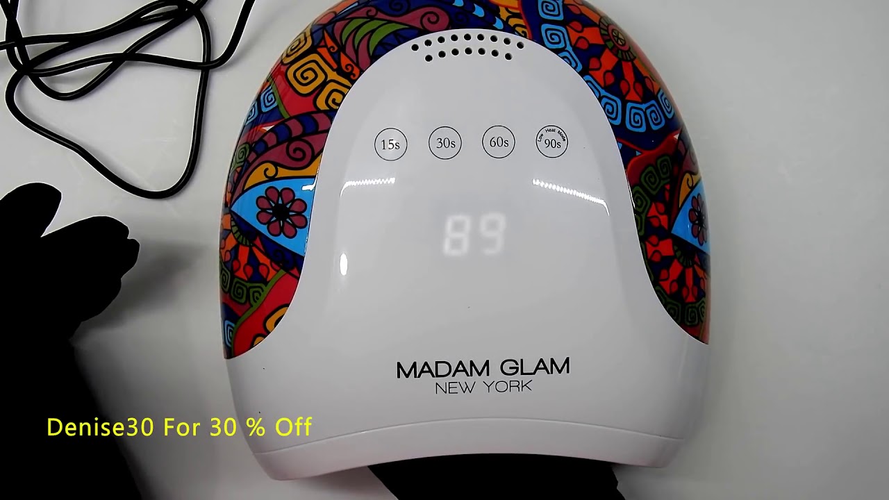 How to: Madam Glam Holi Lamp - 48W LED/UV Nail Professional Lamp