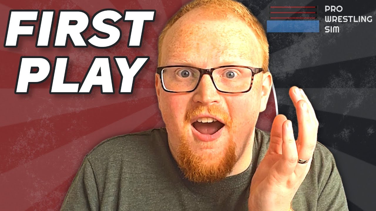 I Played Pro Wrestling Sim for the First Time Ever