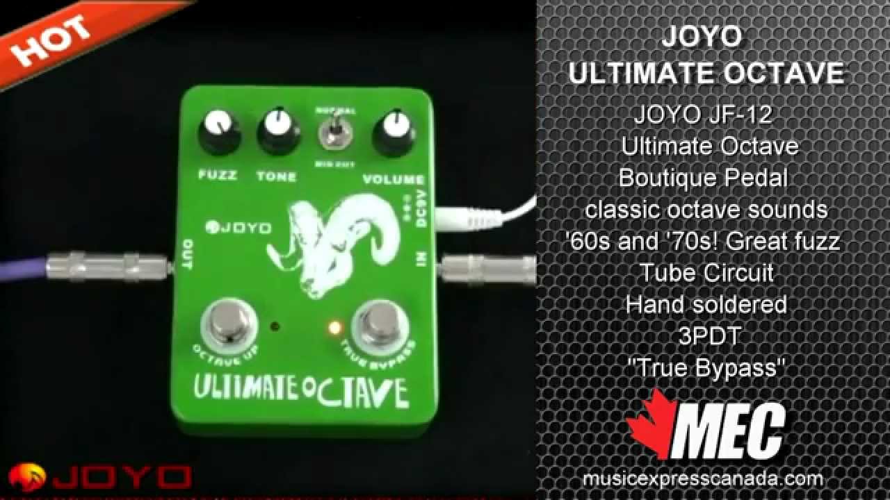 Joyo JF-12 Voodoo Octave Guitar Effect