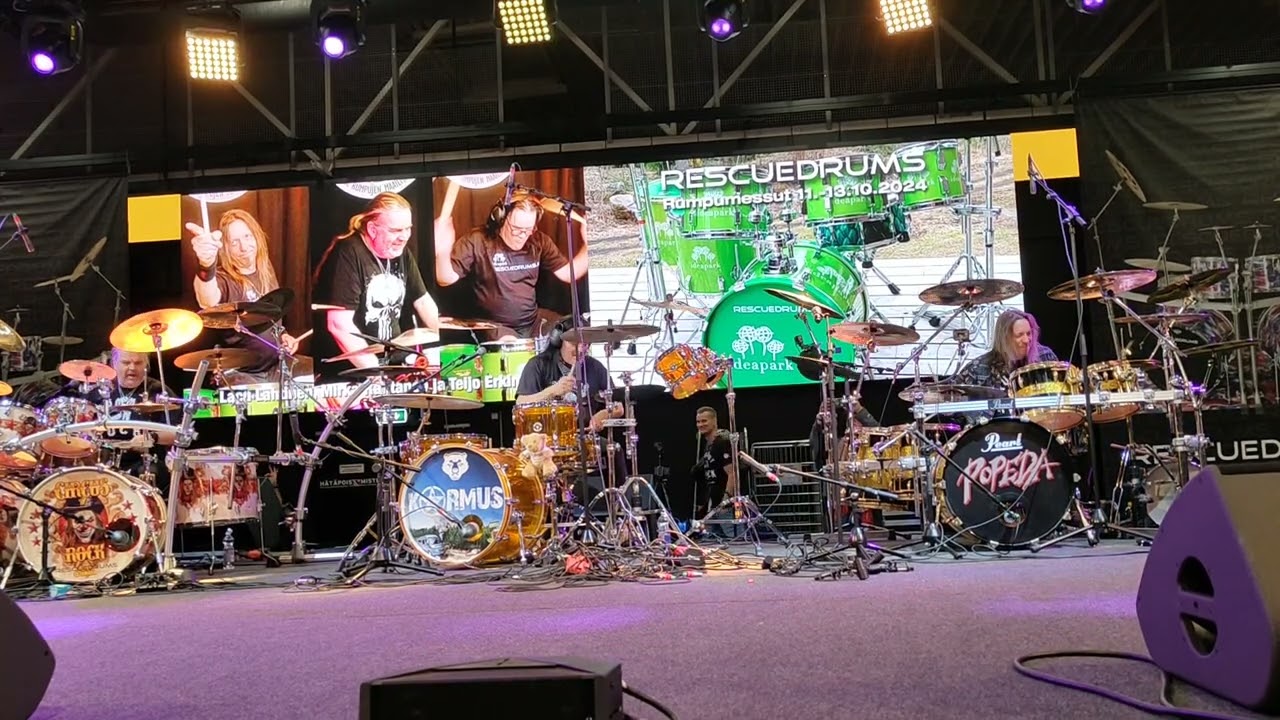 Rumpumessut (Rescuedrums), Ideapark Lempäälä