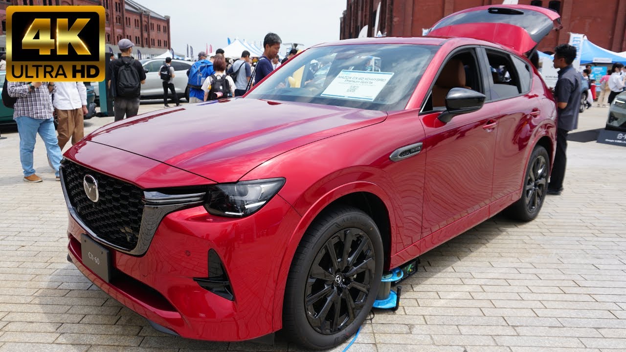 NEW 2023 MAZDA CX-60 XD HYBRID Premium Sports Red - New Mazda CX-60 2023 - 新型マツダ CX-60 2023年モデル