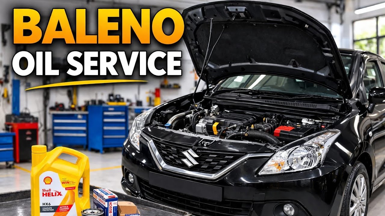 Oil service of baleno 