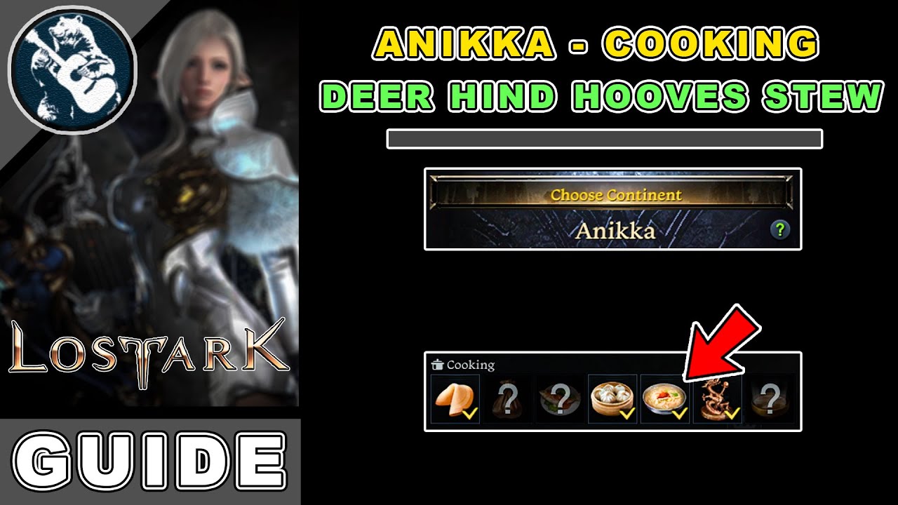 Deer Hind Hooves Stew Location in Lost Ark | Anikka Cooking Locations Guide